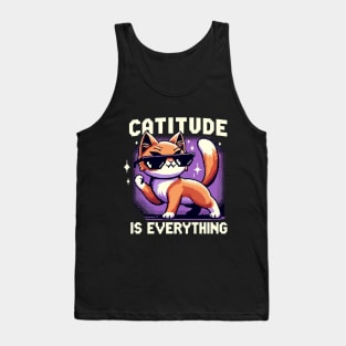 Catitude Is Everything Tank Top